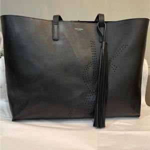 Yves Saint Laurent Black Tote Bag